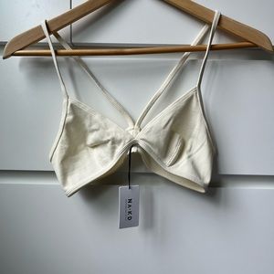 NWT cream bralette
